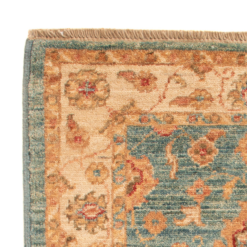 Alfombra Ziegler - 90 x 60 cm - turquesa