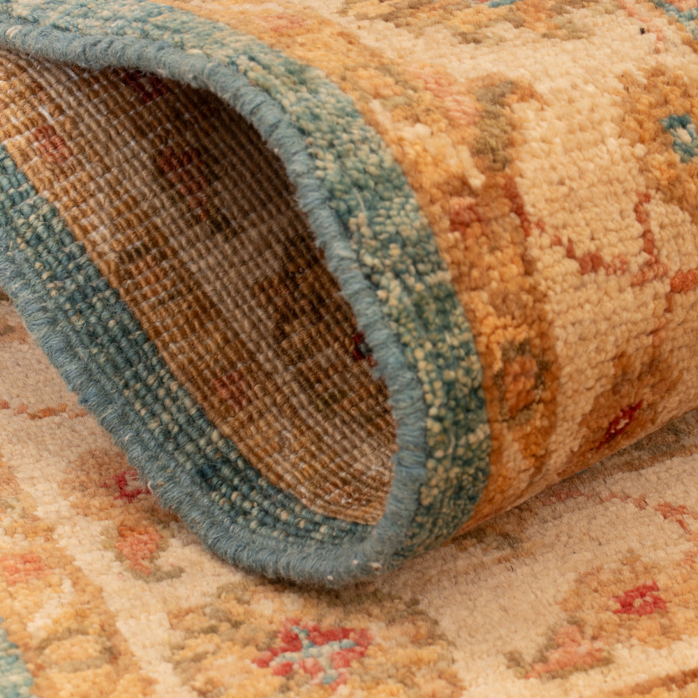 Alfombra Ziegler - 90 x 60 cm - turquesa