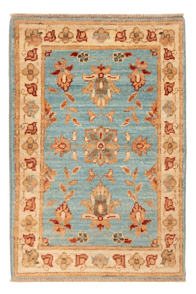Alfombra Ziegler - 73 x 48 cm - azul