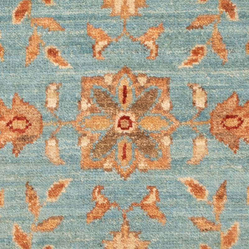 Alfombra Ziegler - 73 x 48 cm - azul