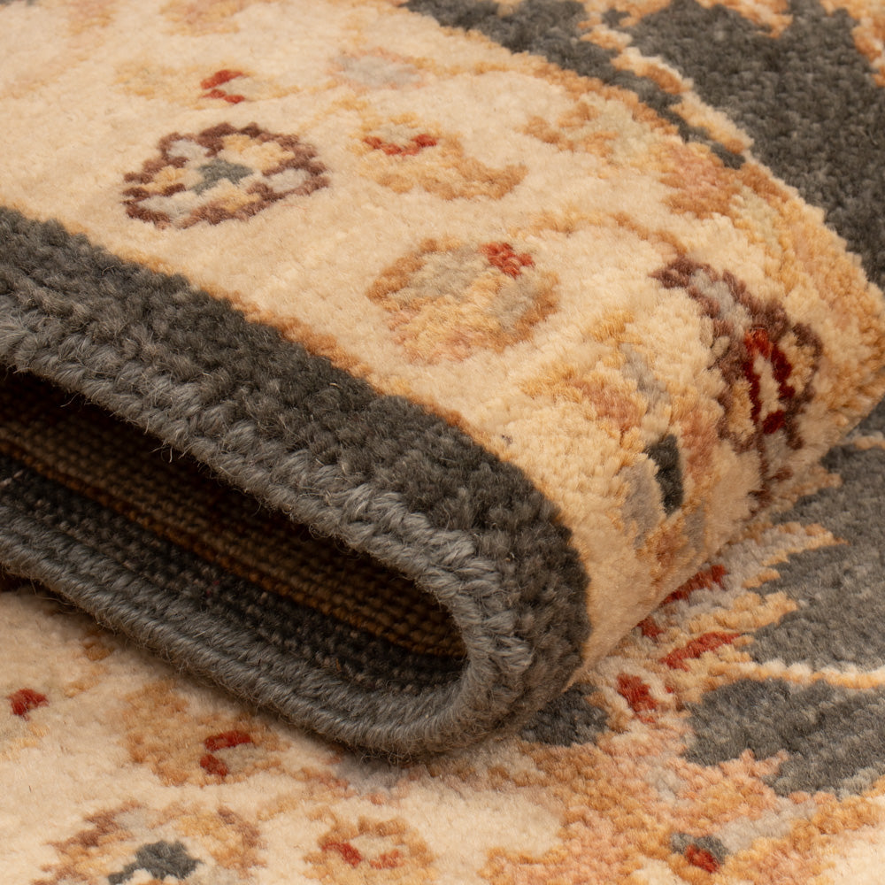 Alfombra Ziegler - 90 x 60 cm - negro