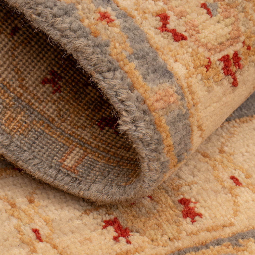 Alfombra Ziegler - 90 x 60 cm - gris claro