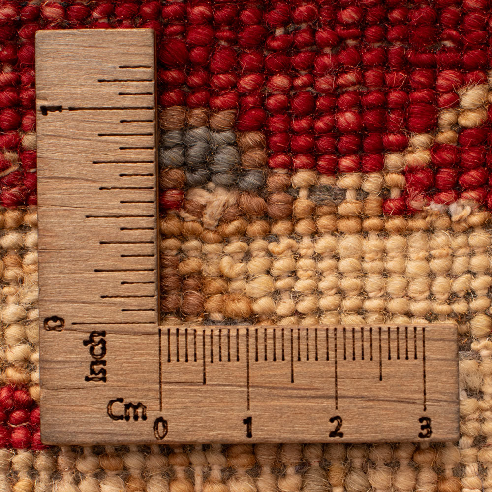 Alfombra Ziegler - 90 x 60 cm - rojo burdeos