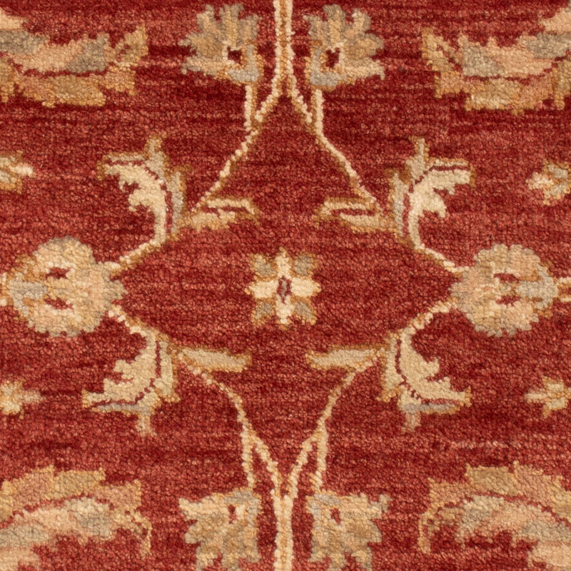 Alfombra Ziegler - 90 x 60 cm - rojo burdeos