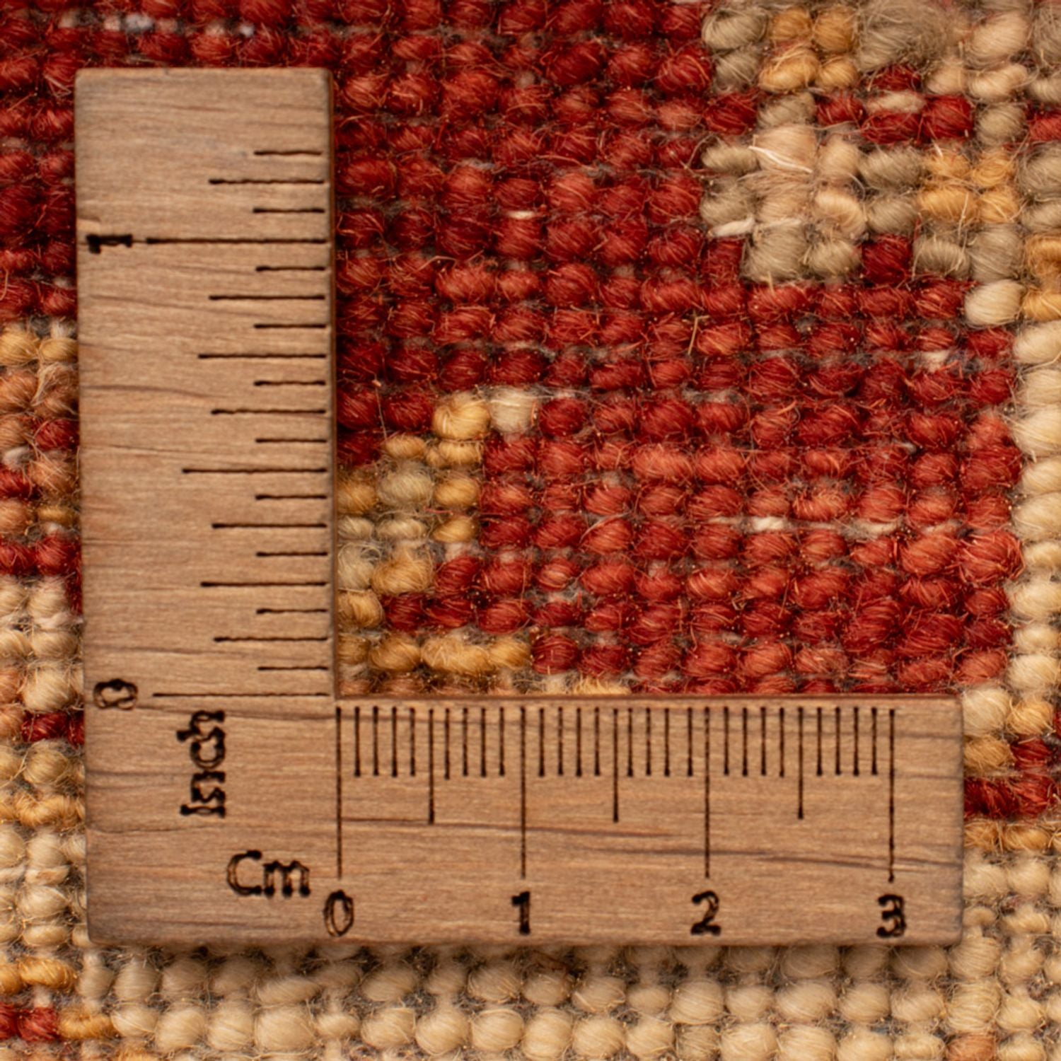 Alfombra Ziegler - 90 x 60 cm - rojo burdeos