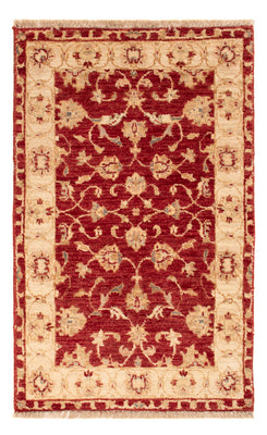 Alfombra Ziegler - 90 x 60 cm - rojo burdeos