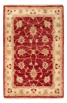 Alfombra Ziegler - 90 x 60 cm - rojo burdeos