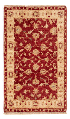 Alfombra Ziegler - 90 x 60 cm - rojo burdeos