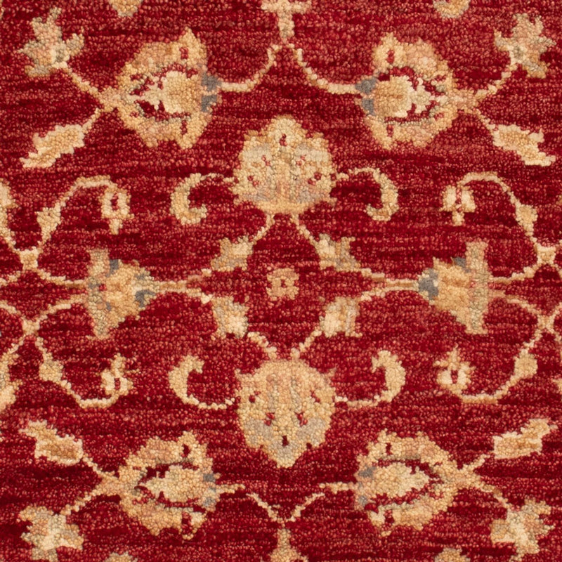 Alfombra Ziegler - 90 x 60 cm - rojo burdeos
