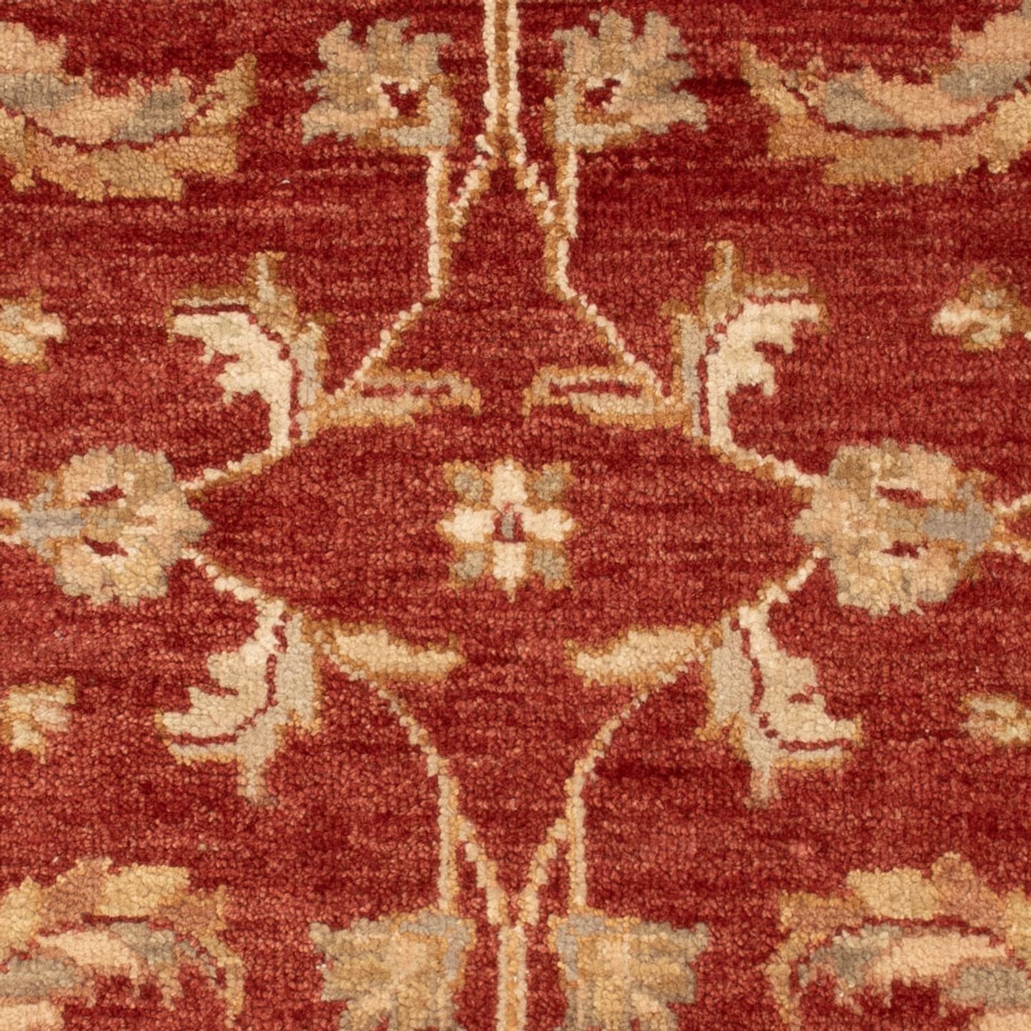 Alfombra Ziegler - 90 x 60 cm - rojo burdeos