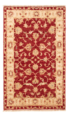 Alfombra Ziegler - 90 x 60 cm - rojo burdeos