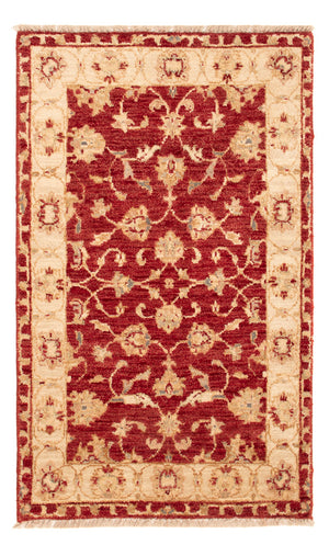 Alfombra Ziegler - 90 x 60 cm - rojo burdeos