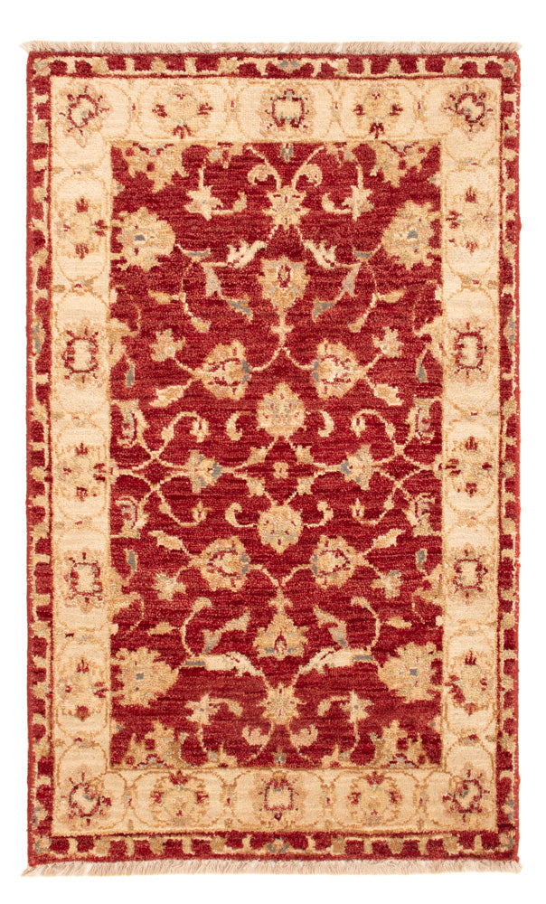 Alfombra Ziegler - 90 x 60 cm - rojo burdeos