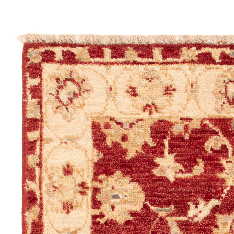 Alfombra Ziegler - 90 x 60 cm - rojo burdeos