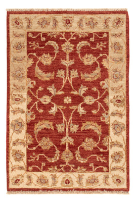 Alfombra Ziegler - 90 x 60 cm - rojo burdeos