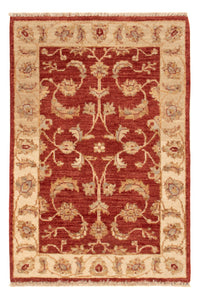 Alfombra Ziegler - 90 x 60 cm - rojo burdeos