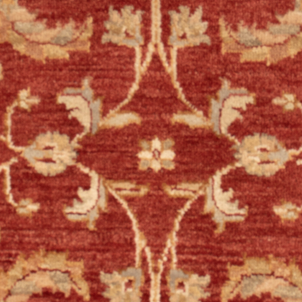 Alfombra Ziegler - 90 x 60 cm - rojo burdeos