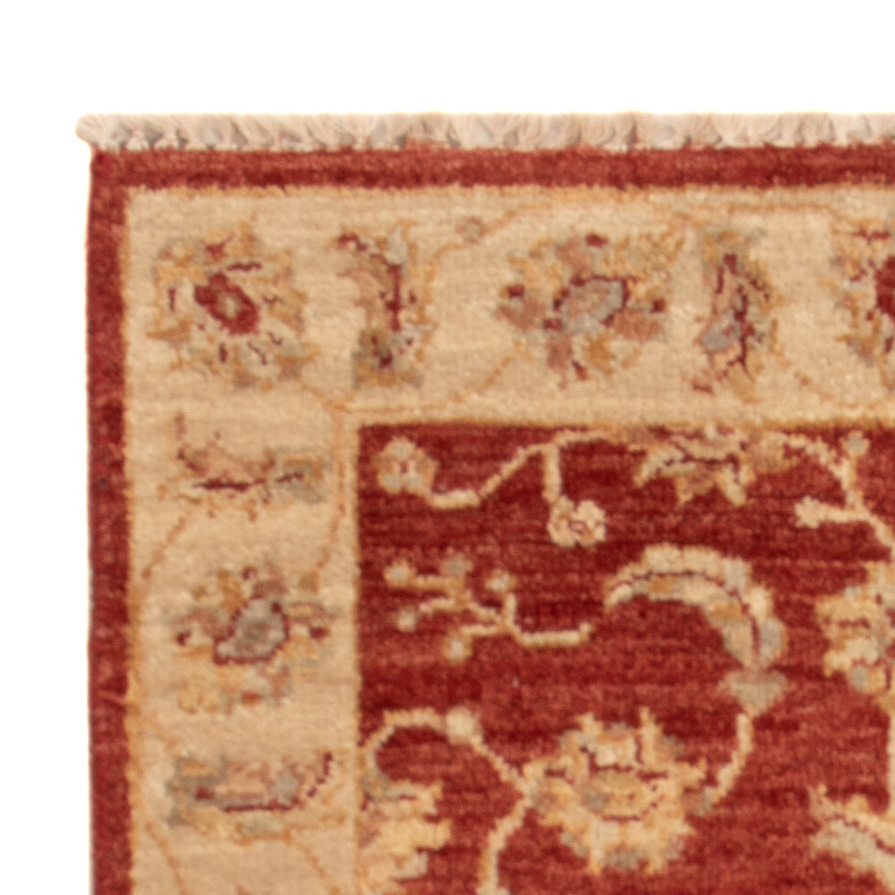 Alfombra Ziegler - 90 x 60 cm - rojo burdeos