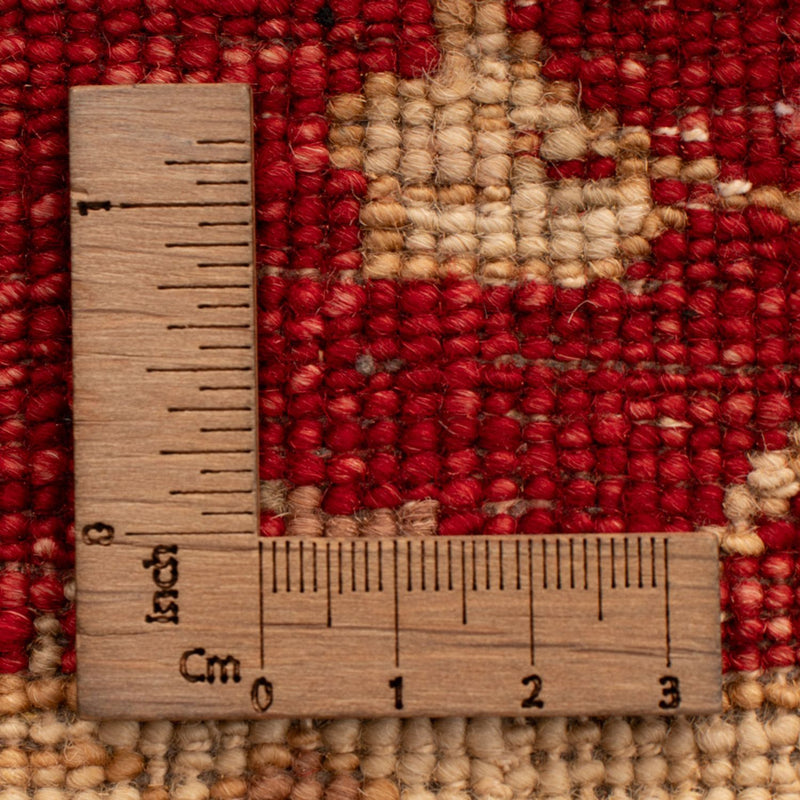 Alfombra Ziegler - 90 x 60 cm - rojo burdeos