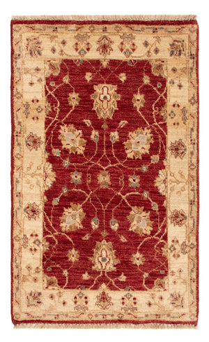 Alfombra Ziegler - 90 x 60 cm - rojo burdeos