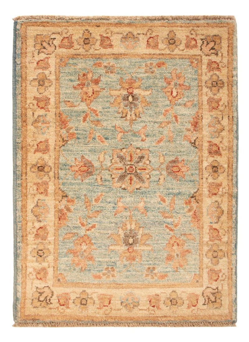 Alfombra Ziegler - 74 x 53 cm - azul claro