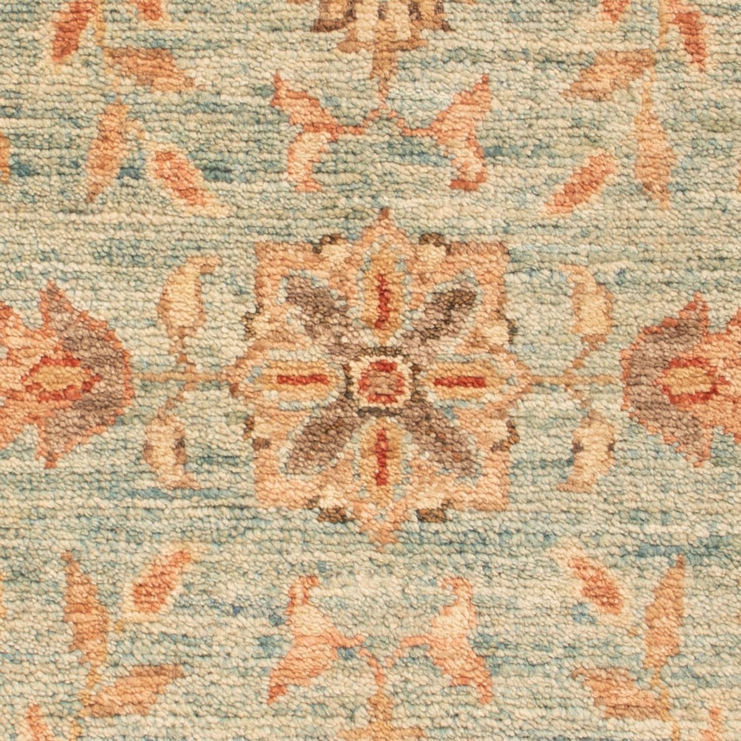 Alfombra Ziegler - 74 x 53 cm - azul claro