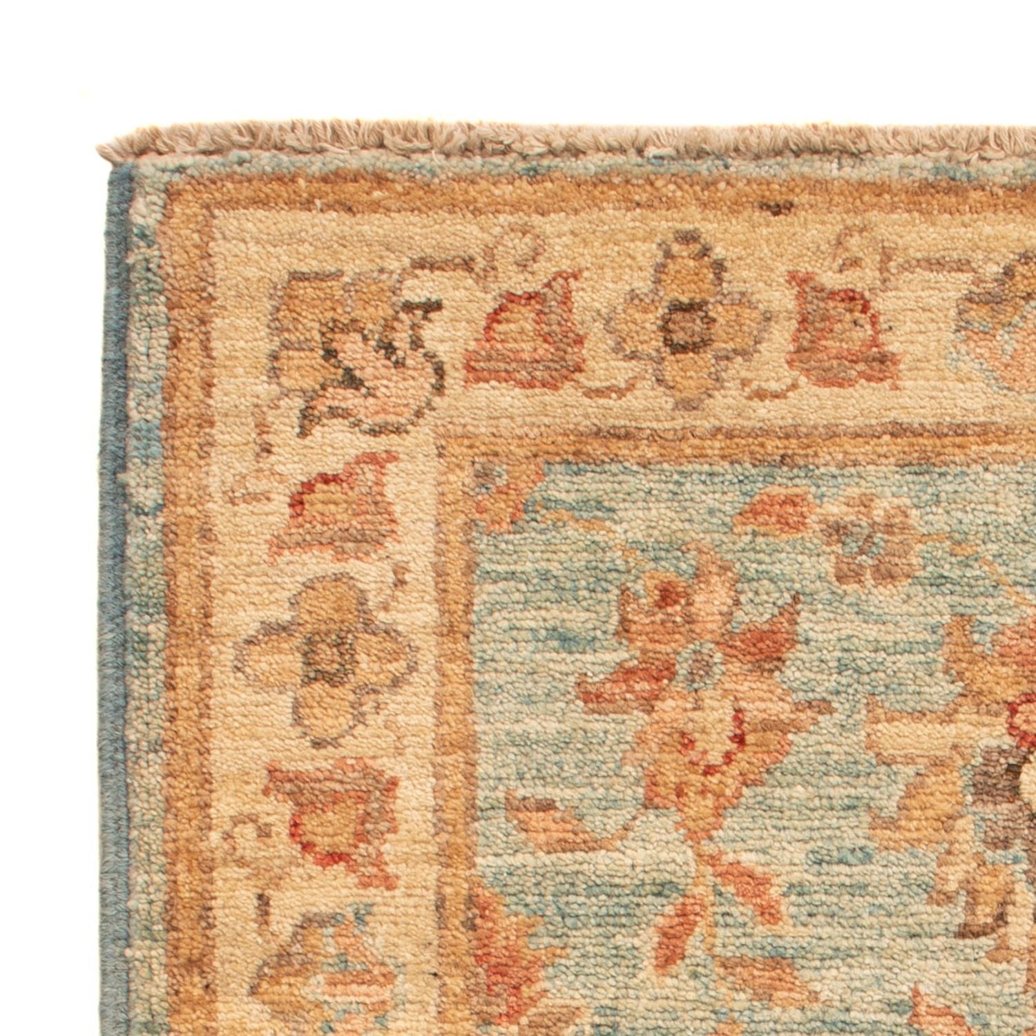 Alfombra Ziegler - 74 x 53 cm - azul claro