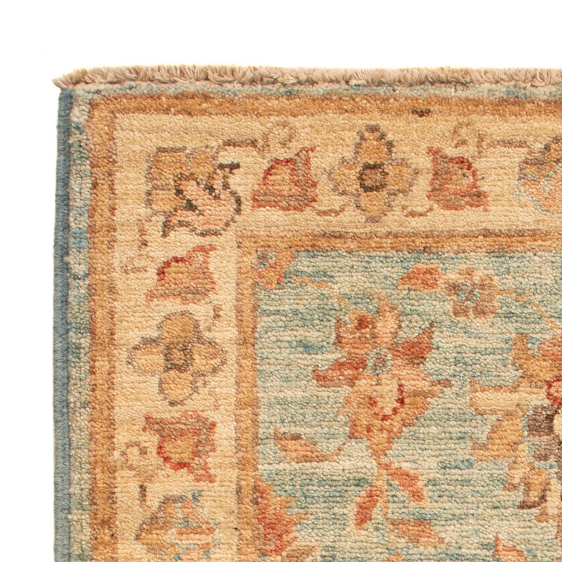 Alfombra Ziegler - 74 x 53 cm - azul claro