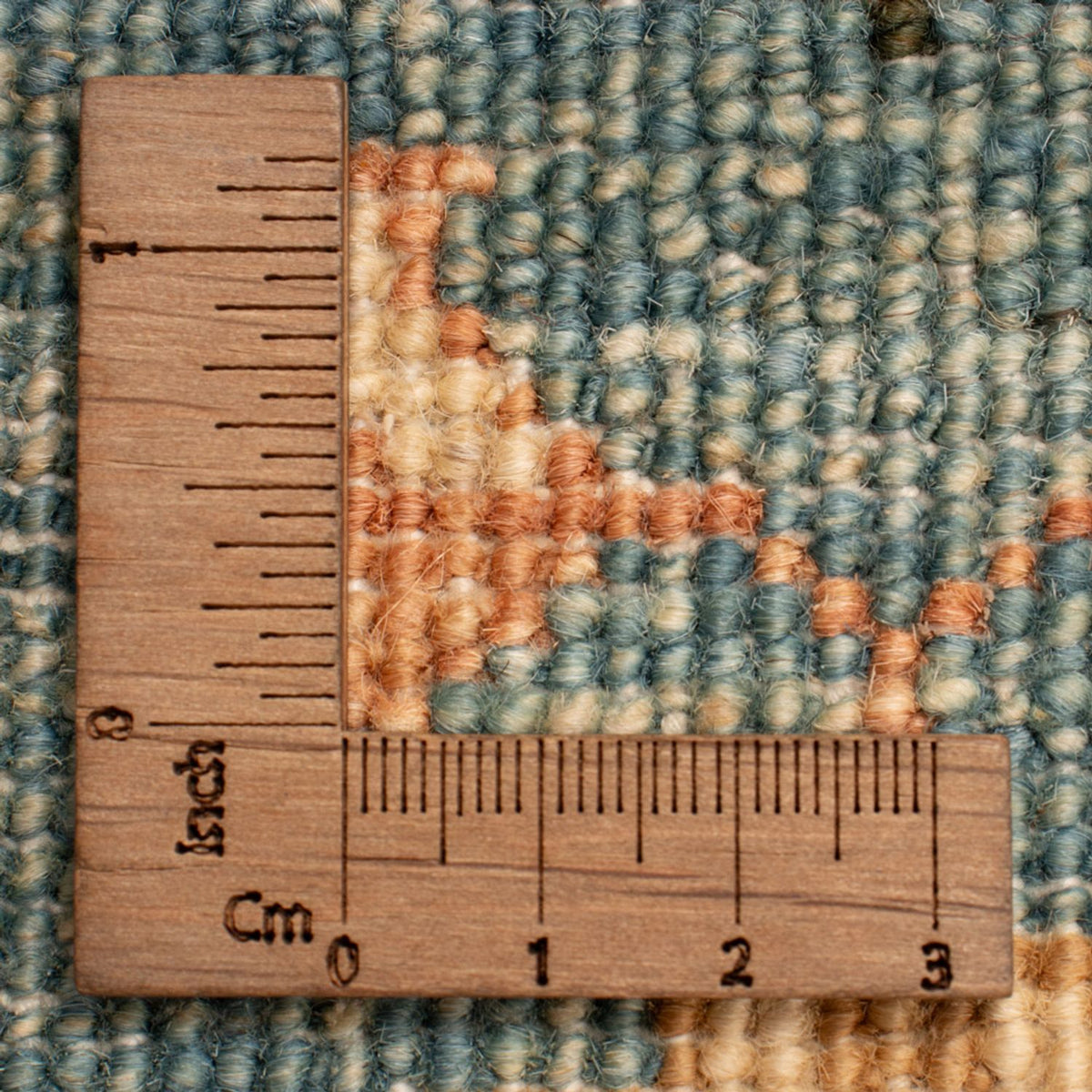 Alfombra Ziegler - 67 x 50 cm - turquesa