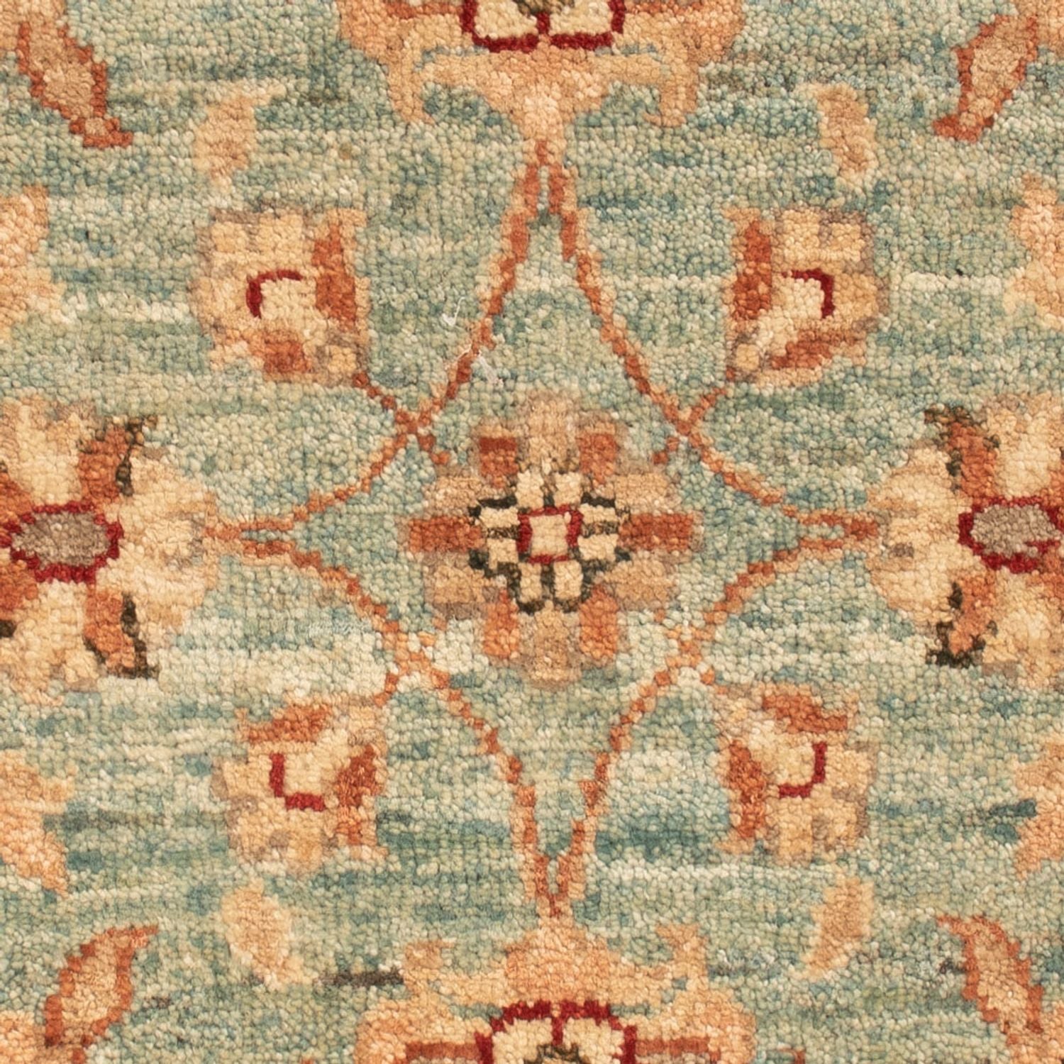 Alfombra Ziegler - 69 x 51 cm - turquesa