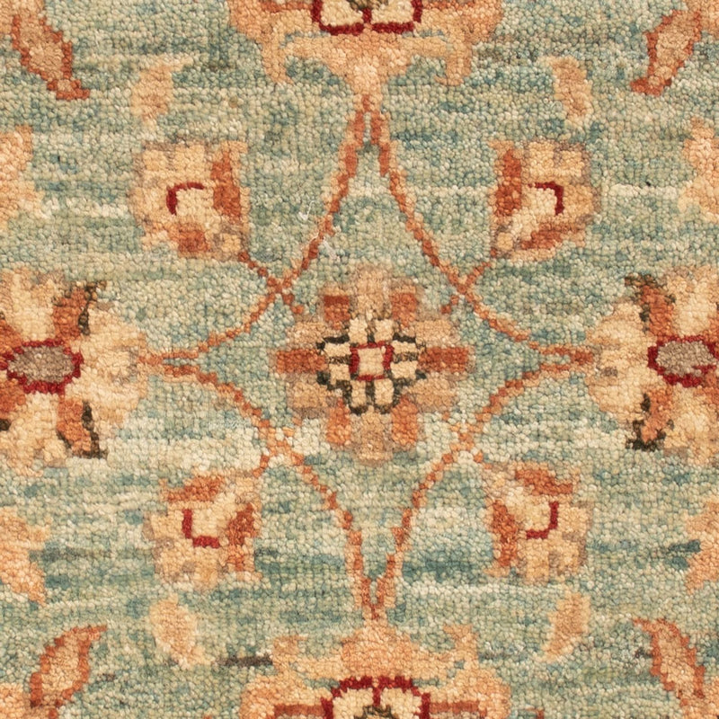 Alfombra Ziegler - 69 x 51 cm - turquesa