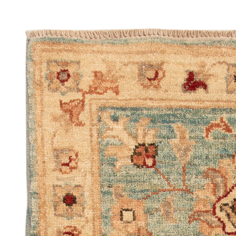Alfombra Ziegler - 69 x 51 cm - turquesa
