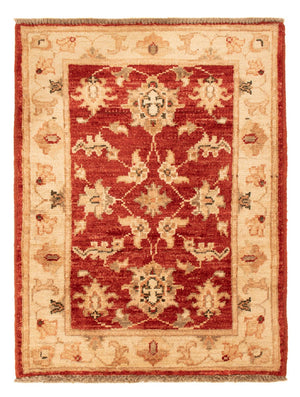 Alfombra Ziegler - 70 x 53 cm - rojo burdeos