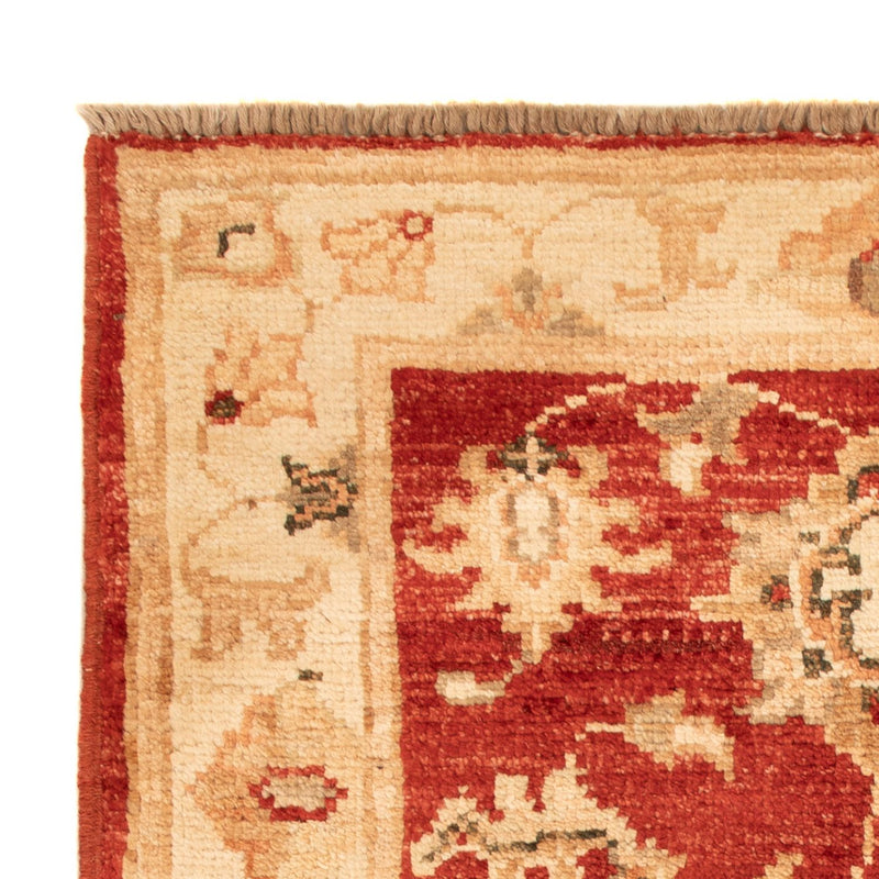 Alfombra Ziegler - 70 x 53 cm - rojo burdeos