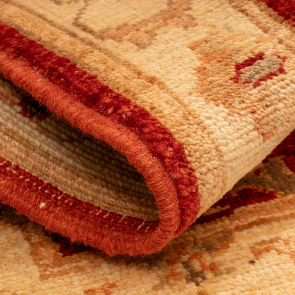 Alfombra Ziegler - 70 x 53 cm - rojo burdeos