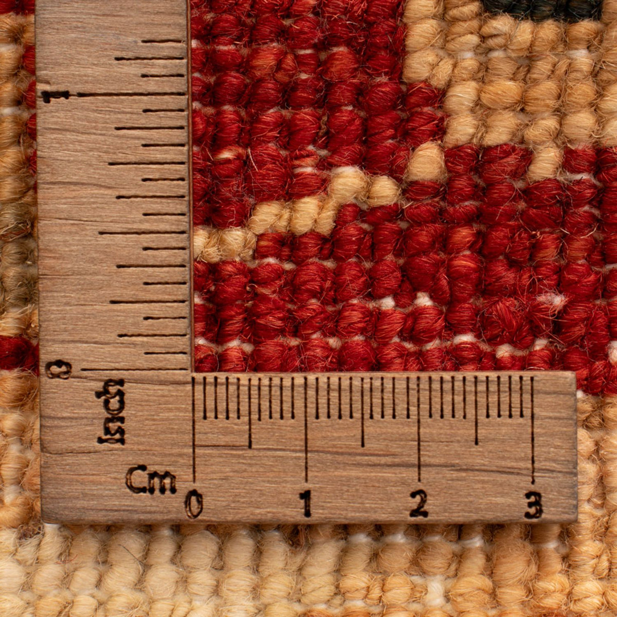 Alfombra Ziegler - 70 x 53 cm - rojo burdeos