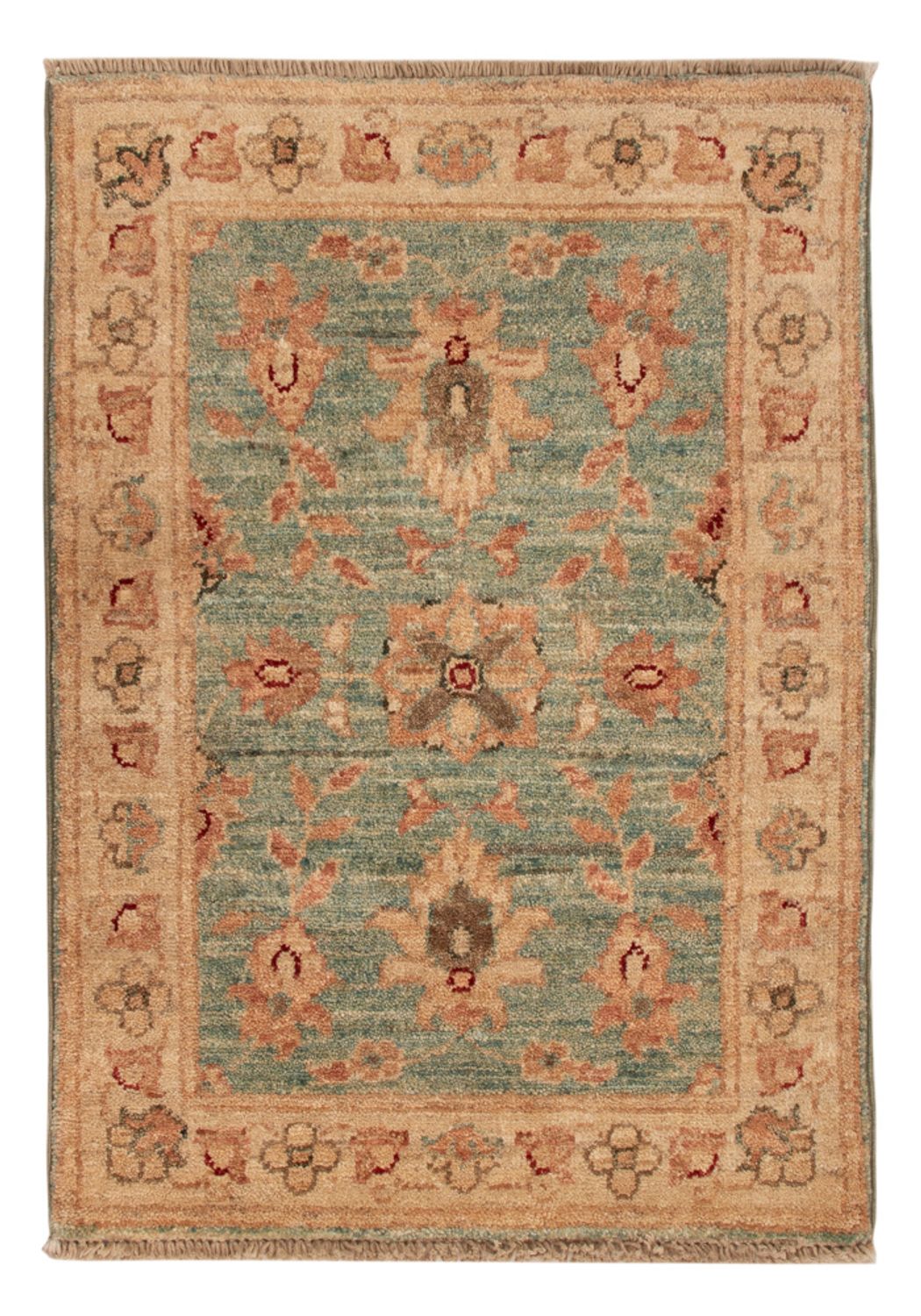 Alfombra Ziegler - 70 x 49 cm - turquesa