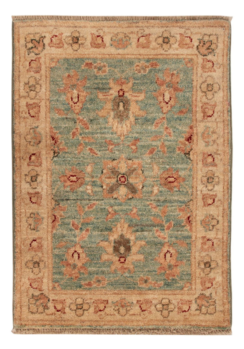 Alfombra Ziegler - 70 x 49 cm - turquesa