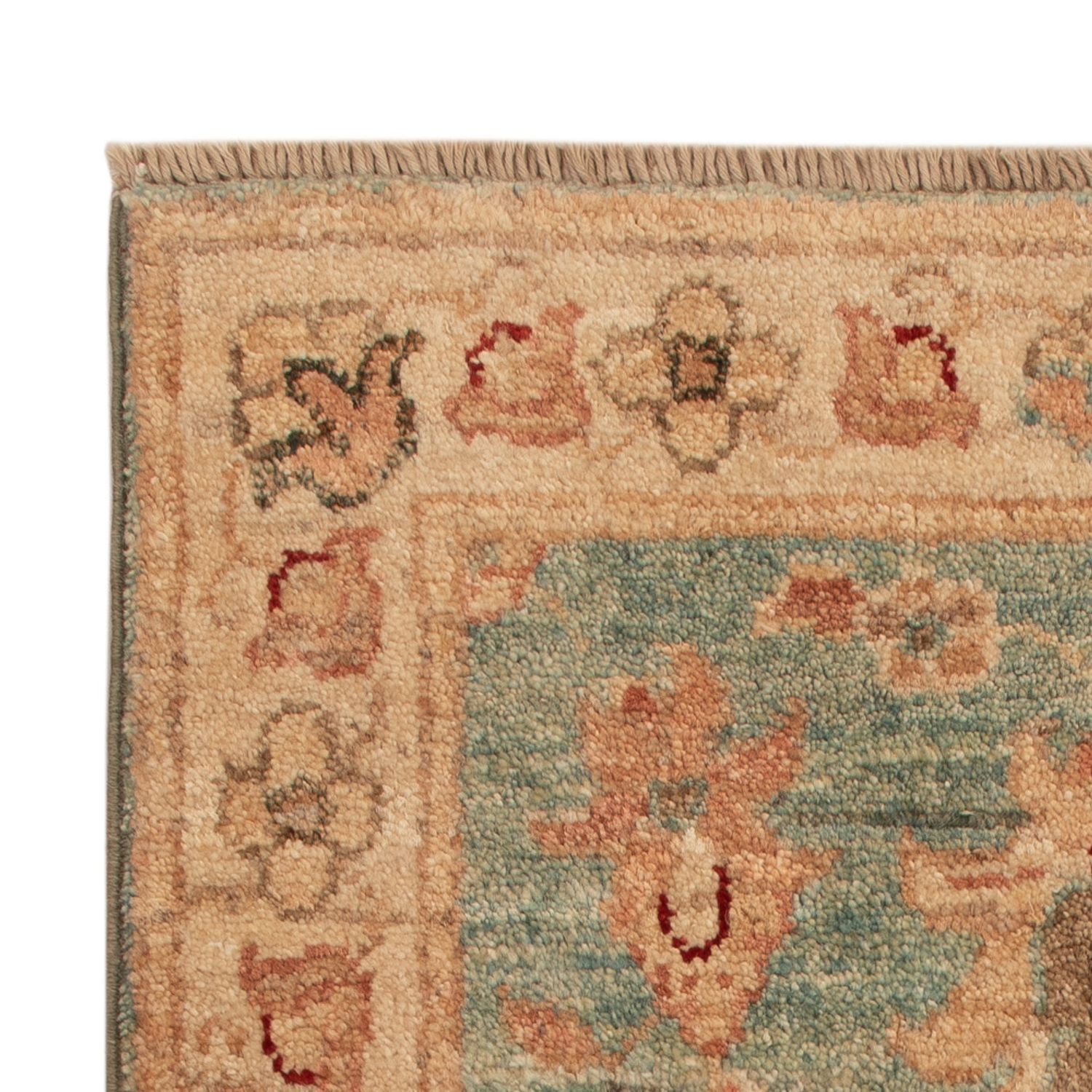 Alfombra Ziegler - 70 x 49 cm - turquesa
