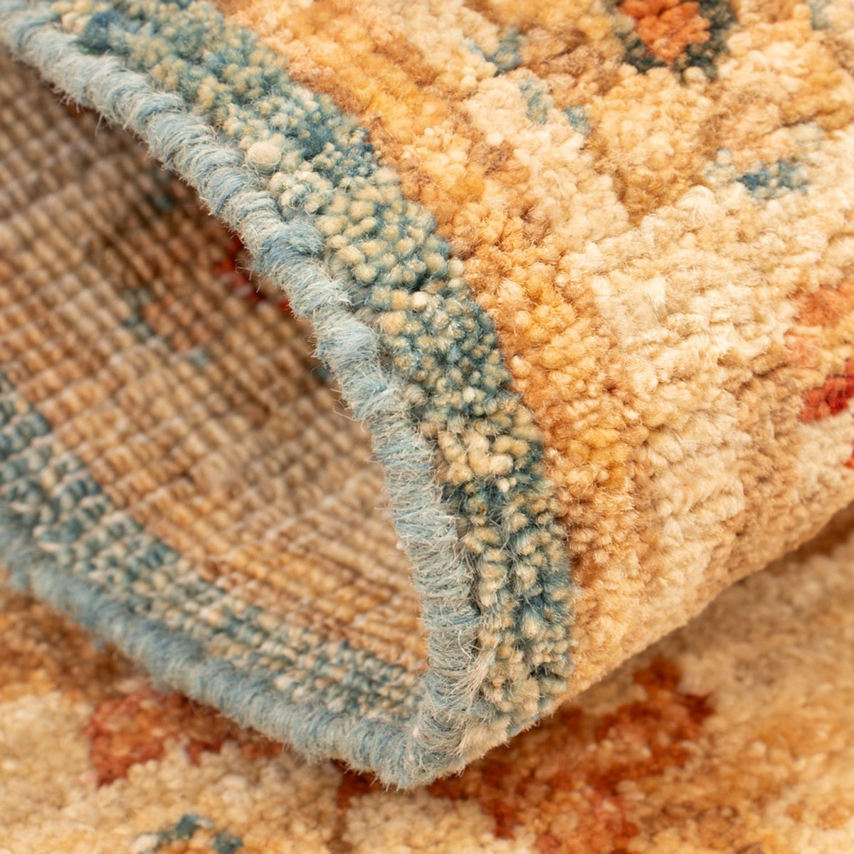 Alfombra Ziegler - 72 x 52 cm - turquesa