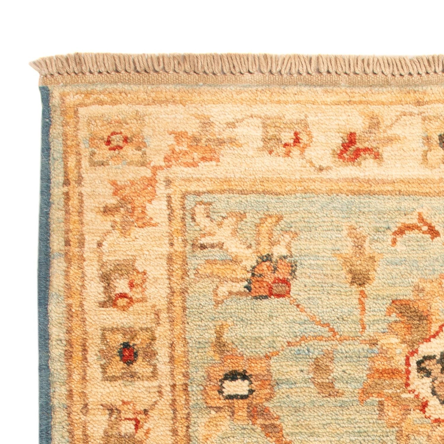 Alfombra Ziegler - 66 x 50 cm - turquesa