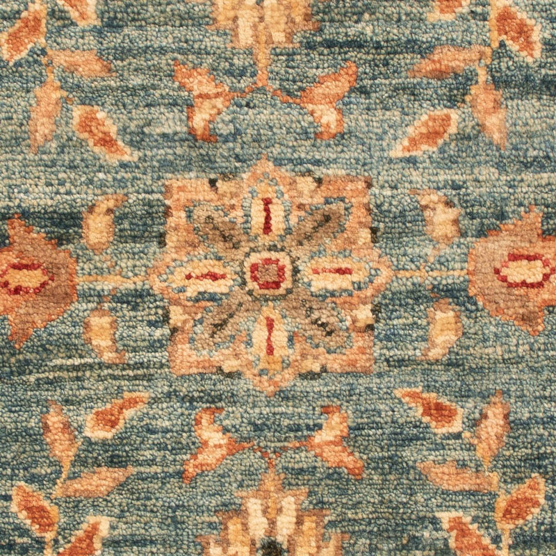 Alfombra Ziegler - 67 x 52 cm - turquesa