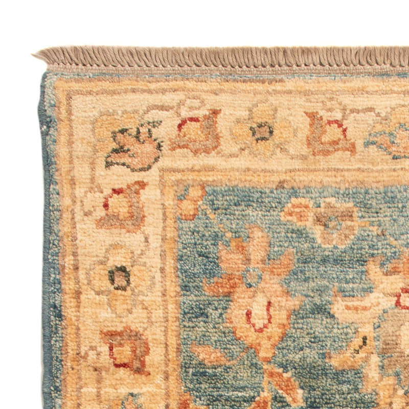 Alfombra Ziegler - 67 x 52 cm - turquesa