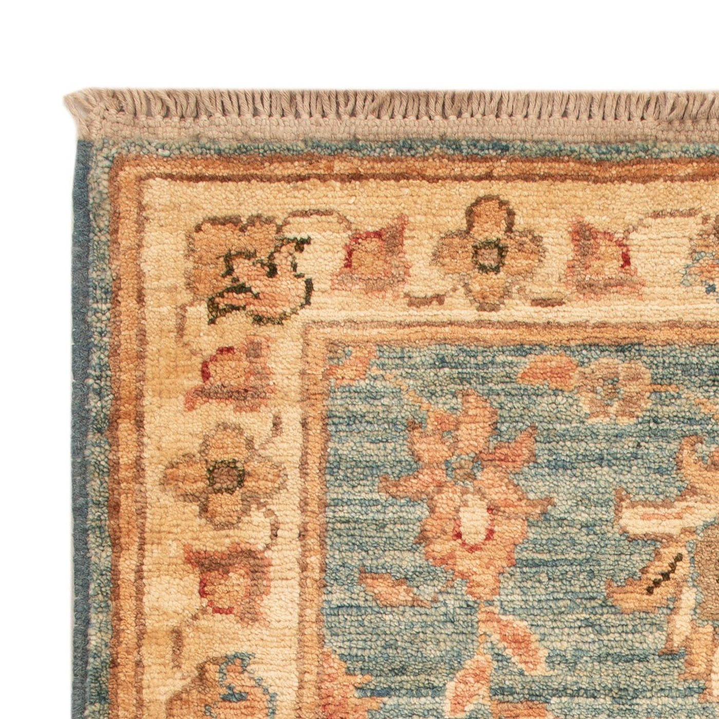 Alfombra Ziegler - 71 x 55 cm - turquesa