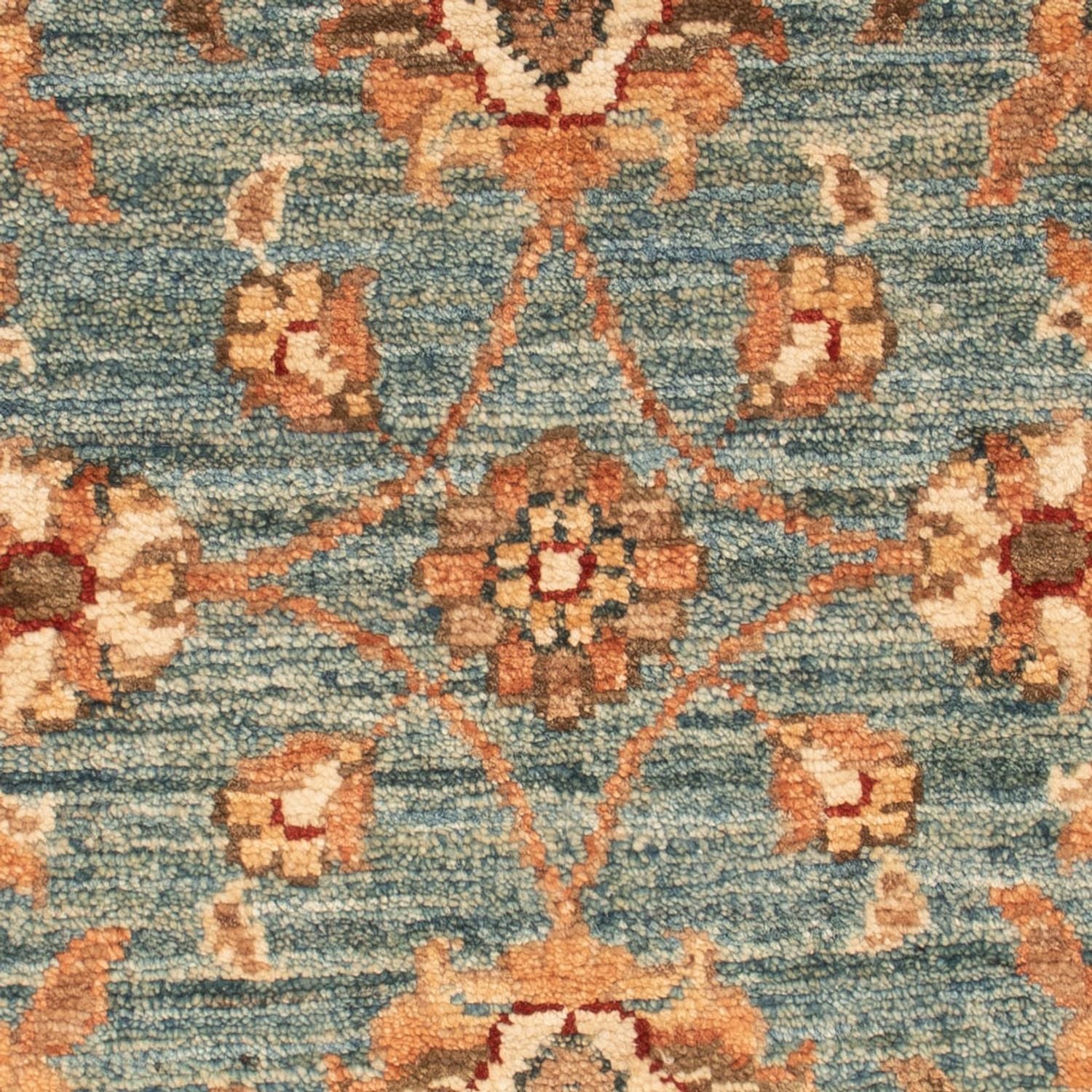 Alfombra Ziegler - 70 x 52 cm - turquesa