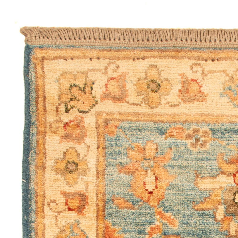 Alfombra Ziegler - 69 x 52 cm - turquesa