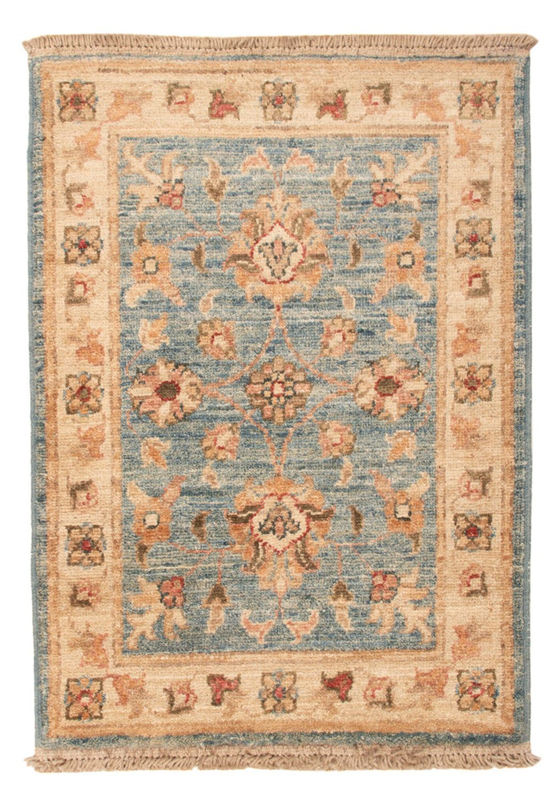 Alfombra Ziegler - 69 x 49 cm - turquesa