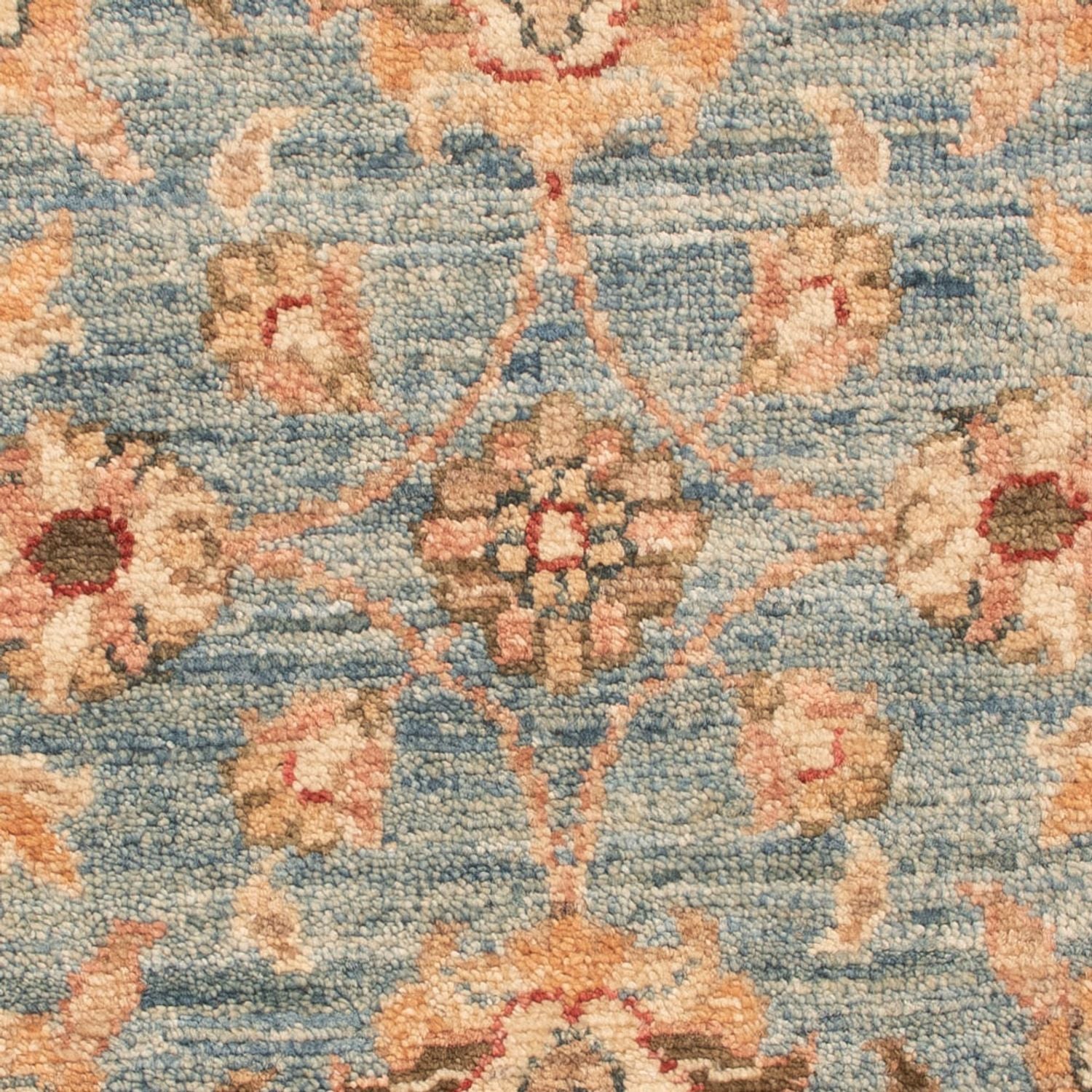 Alfombra Ziegler - 69 x 49 cm - turquesa