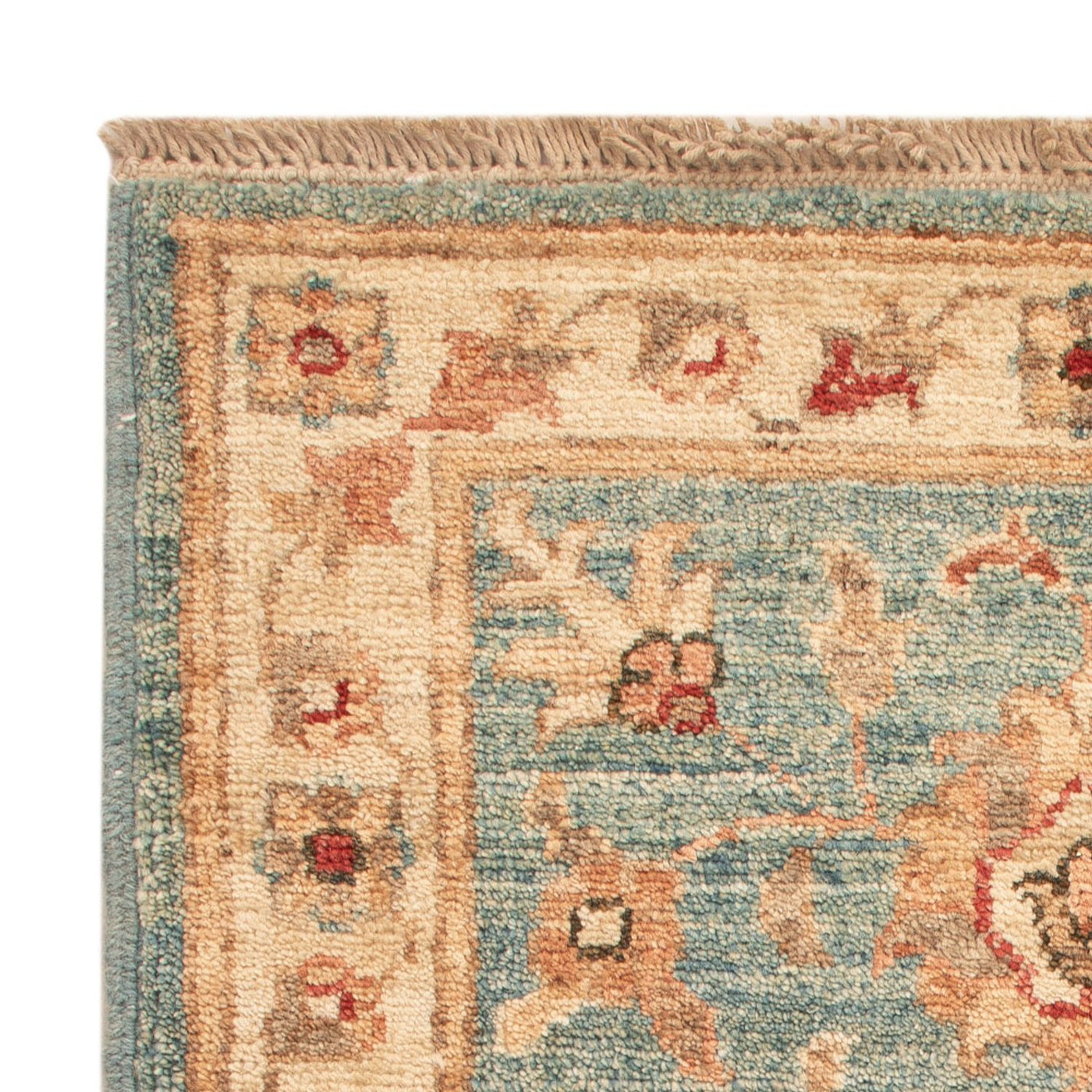 Alfombra Ziegler - 67 x 51 cm - turquesa