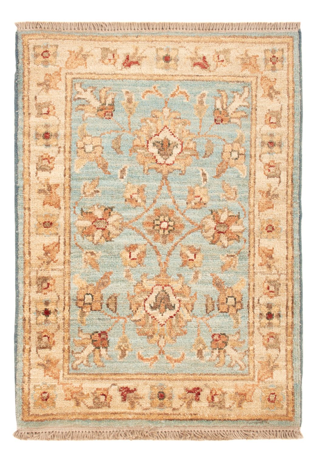 Alfombra Ziegler - 70 x 50 cm - turquesa